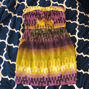 Strapless boutique dress